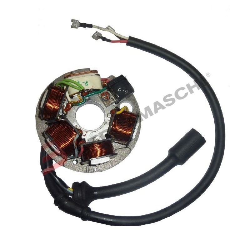 Statore Ape 50P/Fl/FL2/FL3/Rstvespa PK125S 82-84 Avv.El. per PIAGGIO Vespa PK 125 con frecce e avv.elettrico nd e altri modelli Stators OKYAMI