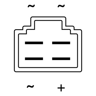 Regolatore Mbk Flame-Yamaha Cygnus per MBK XC 125 Flame XC 150 Vertex Yamaha XC 125 Cignus XC 150 Flyone TW 125/200 WR 200 TZ 250 93-95 XV250 Virago nd Régulateurs OKYAMI