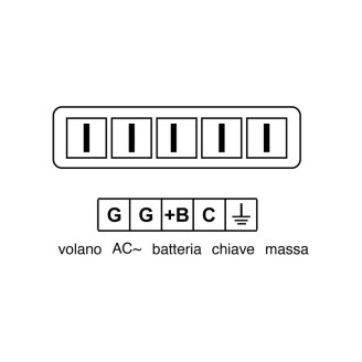 Regulator Vespa Px/Cosa W/El.Start., PK50/125XL W/El.Start. for PIAGGIO Vespa PX 125/150/200 avv.elettrico nd and other model Regulators OKYAMI