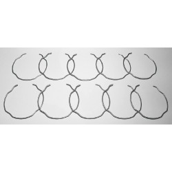 Anelli Elastici Per FORCELLE1,8X50MM Blister 10PZ Kits de révision TOURMAX