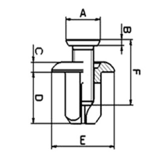 Rivets 10PCSHOLE 8,5 Mm Other TOURMAX
