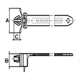 Fascette Riapribili Nere Confissaggio A Carena/Telaio 10PZ Autre TOURMAX