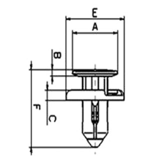 Rivets 10PCSHOLE 6,0 Mm Other TOURMAX