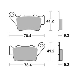 Brake Pads Brembo SP07BB02SP Brake Pads Brembo