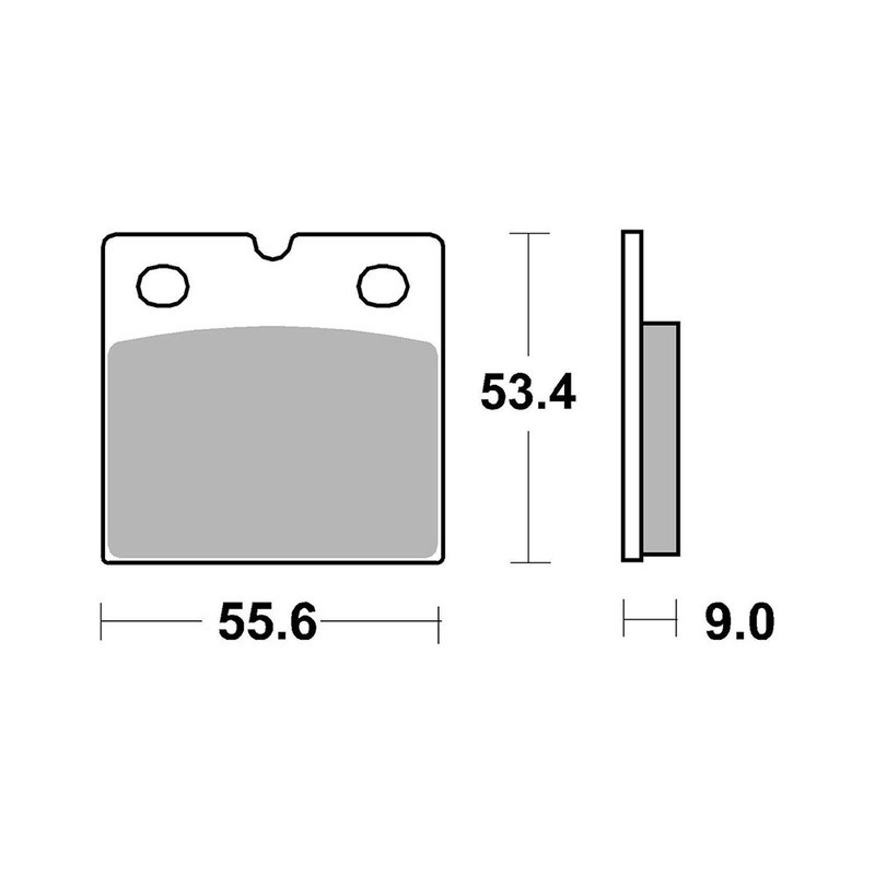 Brake Pads Brembo GENUINE07BB1408 Genuine Brembo