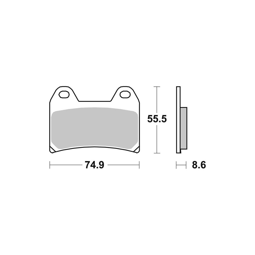 Pastiglie Brembo GENUINE07BB1973 - 07BB1973
