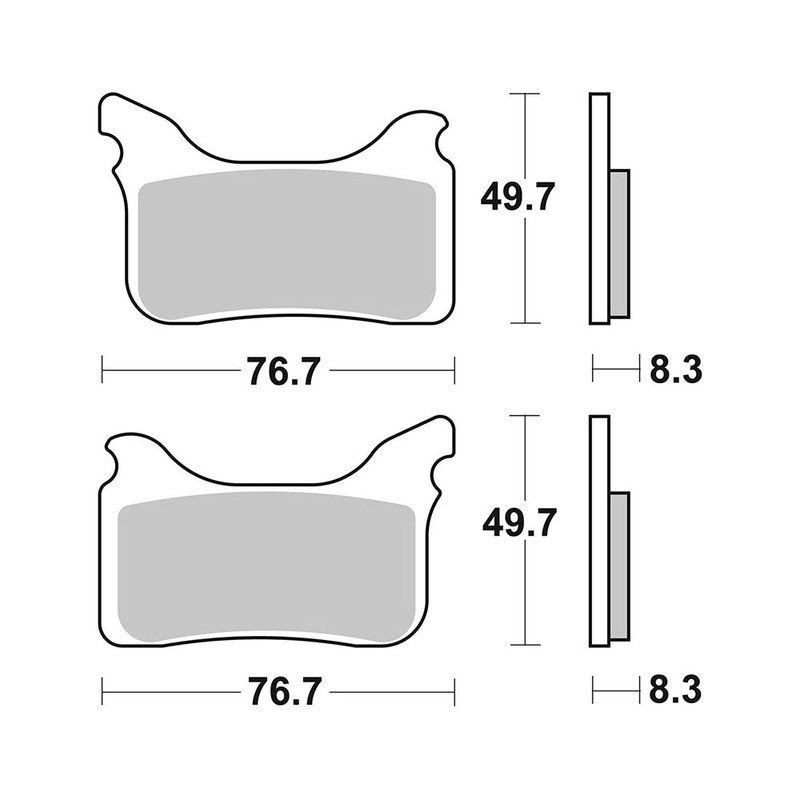Brake Pads Brembo SX07GR75SX Brake Pads Brembo