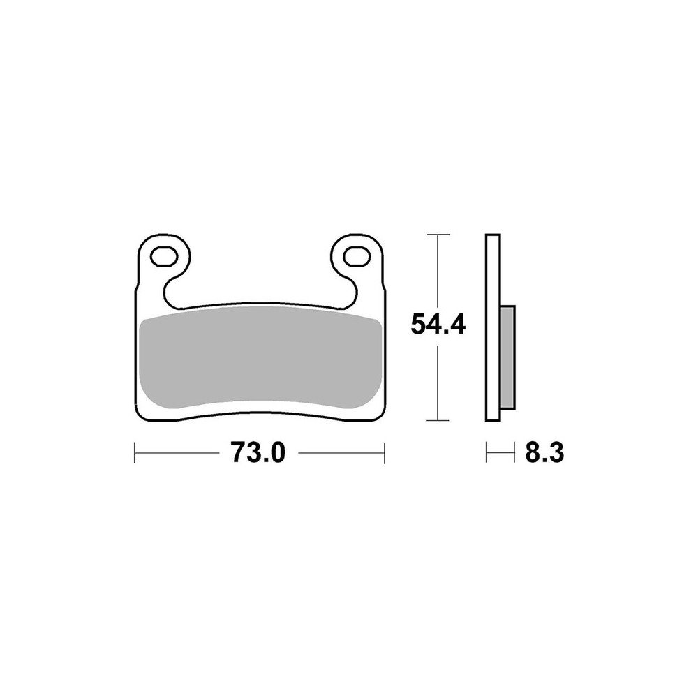 Pastiglie Brembo SA07GR90SA - 07GR90SA