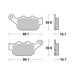 Brake Pads Brembo CC07029 Brake Pads Brembo