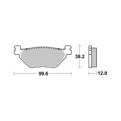 Pastiglie Brembo CC07052CC - 07052