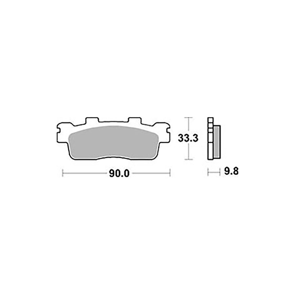 Pastiglie Brembo CC07085CC - 07085