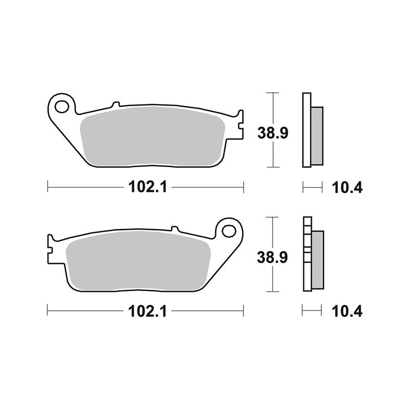 Brake Pads Brembo CC07096 Brake Pads Brembo