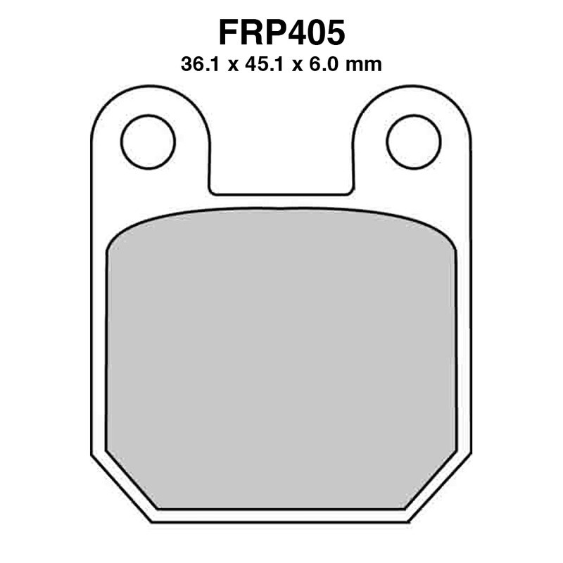 Ferodo Brake Pads FRP405EF for APRILIA TXR M 312 88-88 TX M 312 88-88 TX M 125 86-86 TX 300 86-86 and other model Brake Pads Ferodo