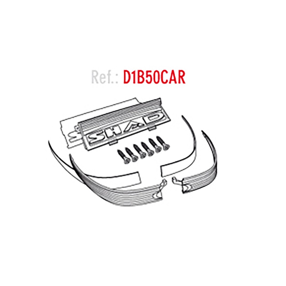 Catarifrangenti Bauletto SH50ROSSO - D1B50CAR