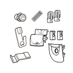 Kit Meccanismo Serratura SH39