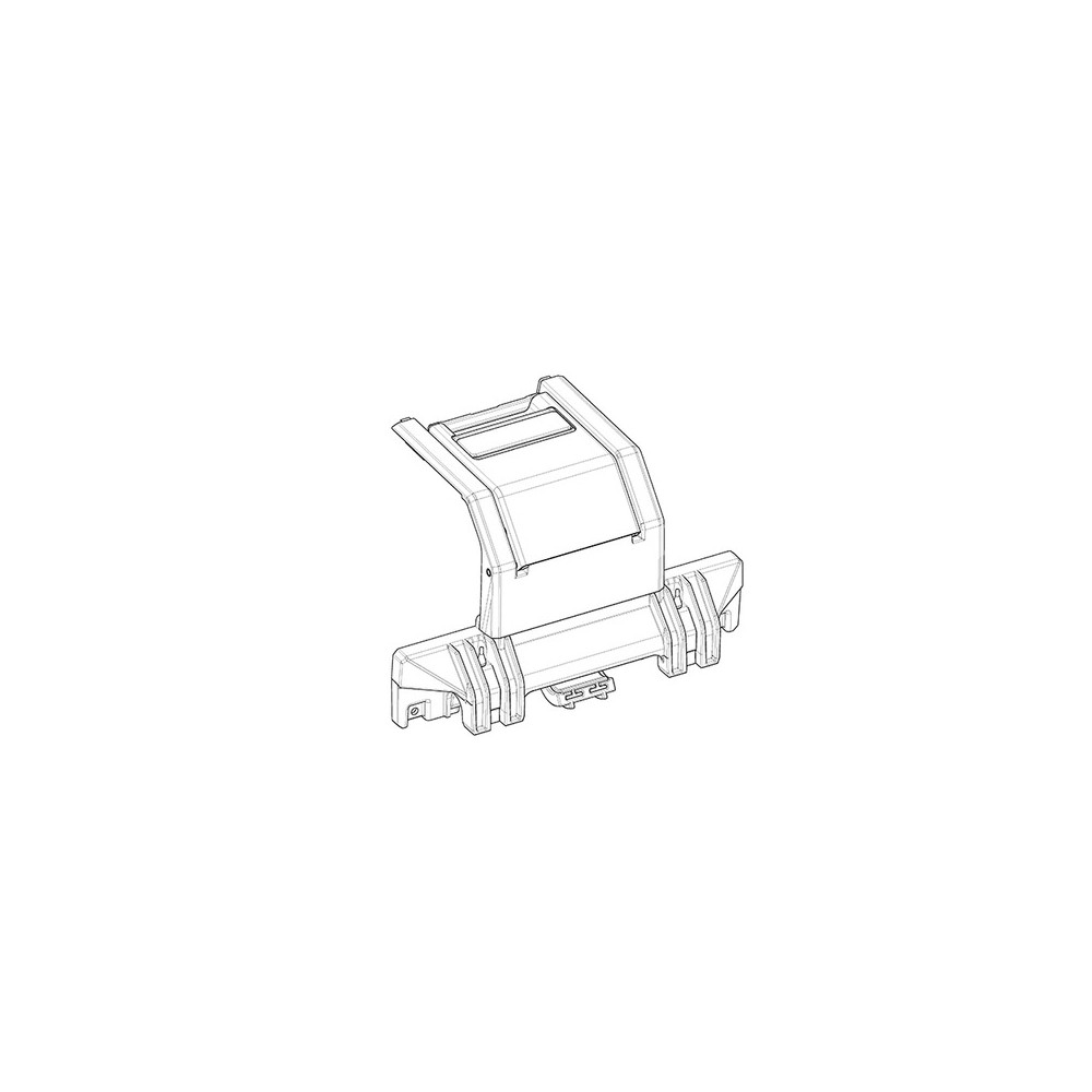 Serratura Parte Inferiore TR36 - D1TR36MIR
