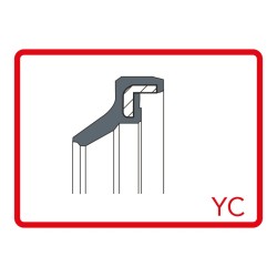 Kit Parapolvere 46x58,5x510YC per HONDA CR 125R 05-07 e altri modelli Bottes d'étanchéité ARIETE