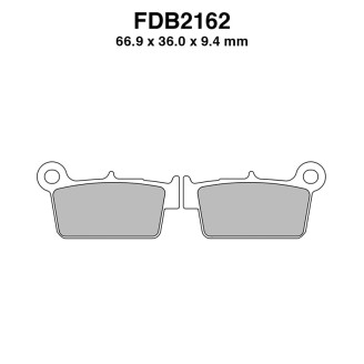 Ferodo Brake Pads FDB2162EF for BETA RR 125 4T Enduro ACLC 08-12 and other model Brake Pads Ferodo