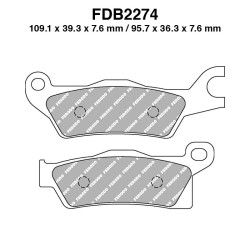 Ferodo Brake Pads FDB2274SG Brake Pads Ferodo