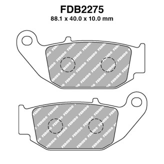 Ferodo Brake Pads FDB2275EF for HONDA CRF M Supermoto 250 14-14 CRF Rallye 250 15-15 CRF Ld 250 13-13 CBR R 125 11-16 MSX 125 Brake Pads Ferodo