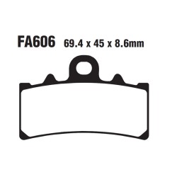 Brake Pads Hh Ktm Duke 125 11- for KTM Duke 125 11- Brake Pads EBC