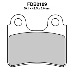 Pastiglie Ferodo FDB2109P per BETA Rev 250300 4T 07-12 e altri modelli Bremsbeläge Ferodo