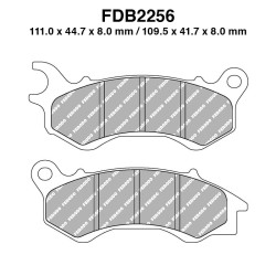 Pastiglie Ferodo FDB2256EF per HONDA Lead 110 10-11 e altri modelli Pastiglie Freno Ferodo