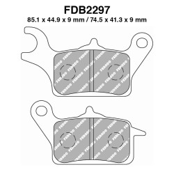 Ferodo Brake Pads FDB2297EF for YAMAHA Tricity 125 14-14 Brake Pads Ferodo