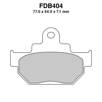 Pastiglie Ferodo FDB404EFP - FDB404EFP