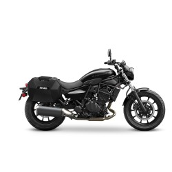 Attacco Borse Laterali Rigidekawasaki Eliminator 500 24- per KAWASAKI Eliminator 500 24- Montajes para top cases y bolsos SHAD