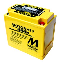 Batteria Motobatt MBTX12UPRECARICATA Sigillata per SUZUKI SV 65000 03-11 e altri modelli Batterie al Piombo MOTOBATT