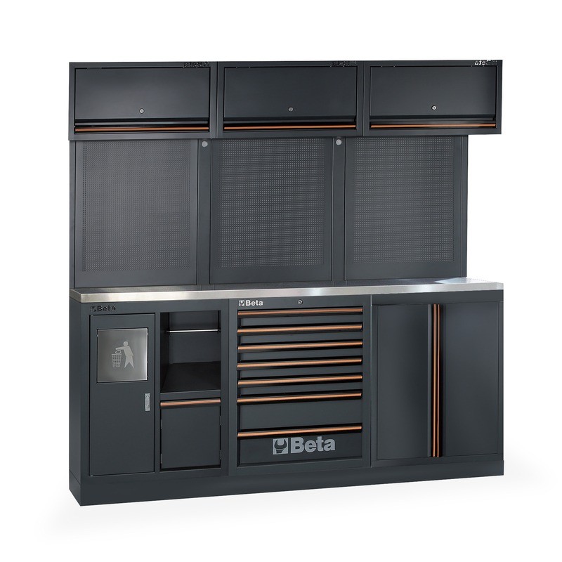 Arredo Pro Completo 2MT Pianoinox Bancos de trabajo y equipos BETA