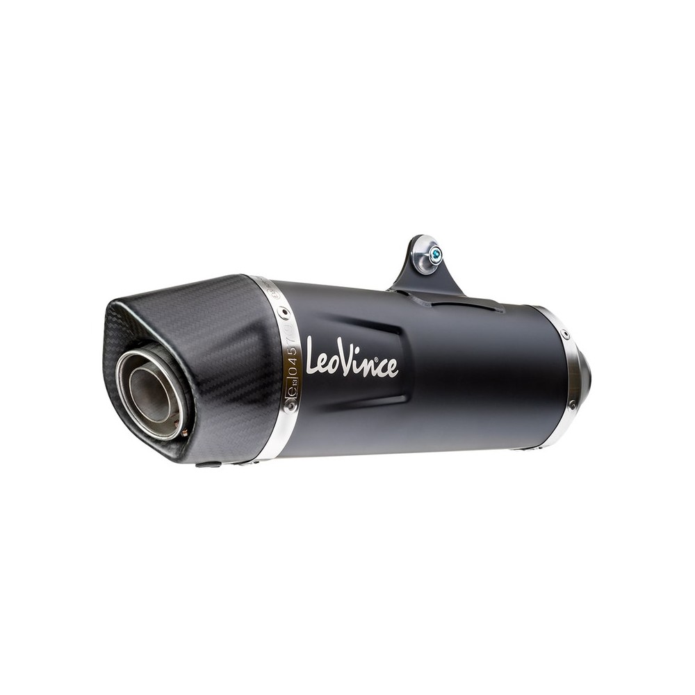 Slip-On Nero Husqvarna 701 21-0 for HUSQVARNA 701 21- Exhausts LEOVINCE