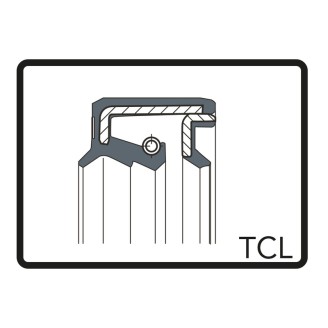 KIT PARAOLI 33x43x6,5/7,5 TCL  ARIETE