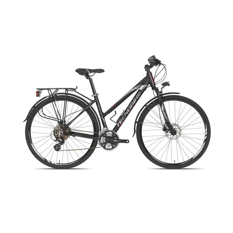 Bicicleta urbana Northcape 732 para mujer, de aluminio, de 28 pulgadas, con transmisión Shimano de 21 velocidades. Ciudad Tecnobike
