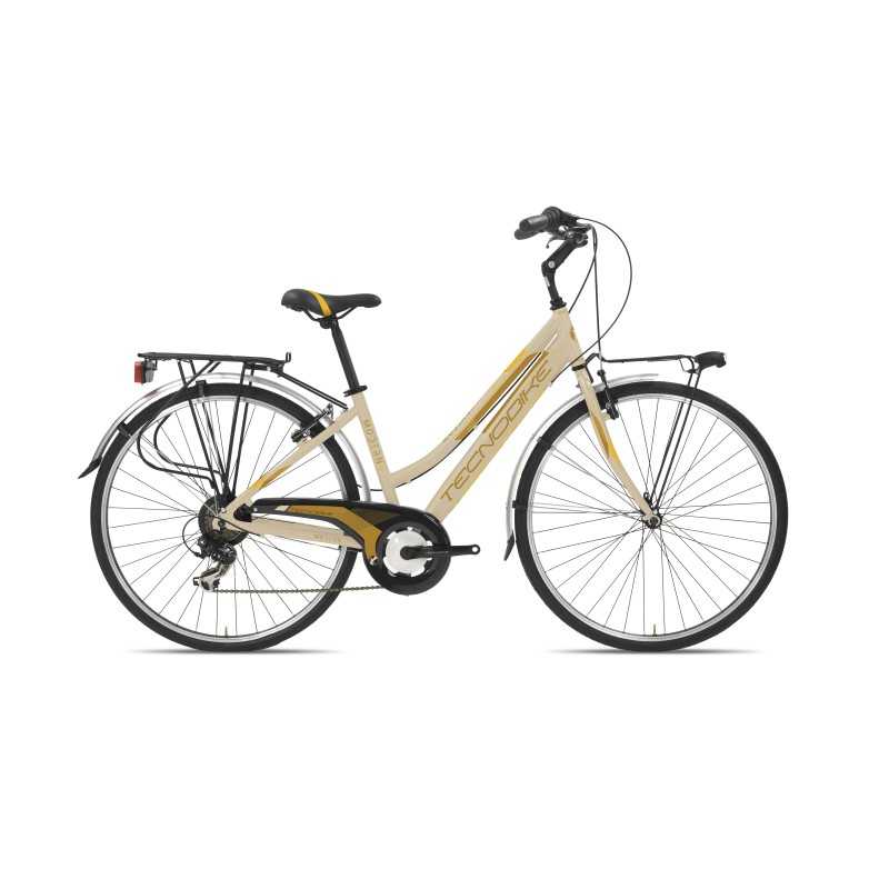 Tecnobike 728 Modern Women's City Bike 28" Aluminum Shimano 7V City Tecnobike