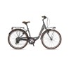 Vélo de ville Tecnobike 755 Adele pour femme, cadre en aluminium 26 pouces, Shimano 6V Ville Tecnobike