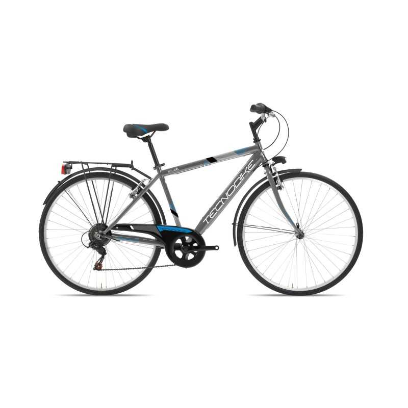Bicicletta City Bike Uomo 28” Acciaio Shimano 6V – Tecnobike 735 Square City Tecnobike