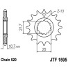 Pignone Jt 1595 z15 per YAMAHA FZ6 nd e altri modelli Pignoni JT
