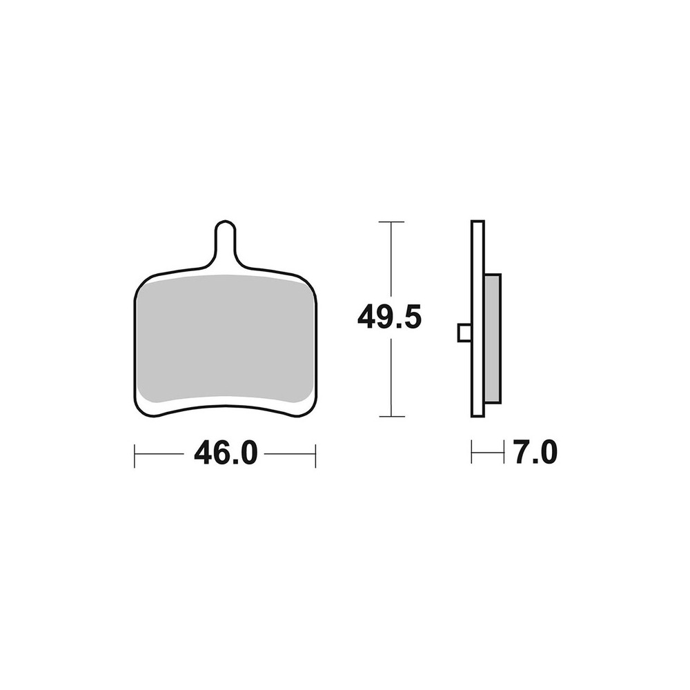 Brake Pads Brembo SP07HD08SP Brakes Brembo