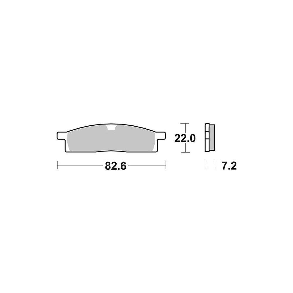 Pastiglie Brembo SD07YA16SD - 07YA16SD