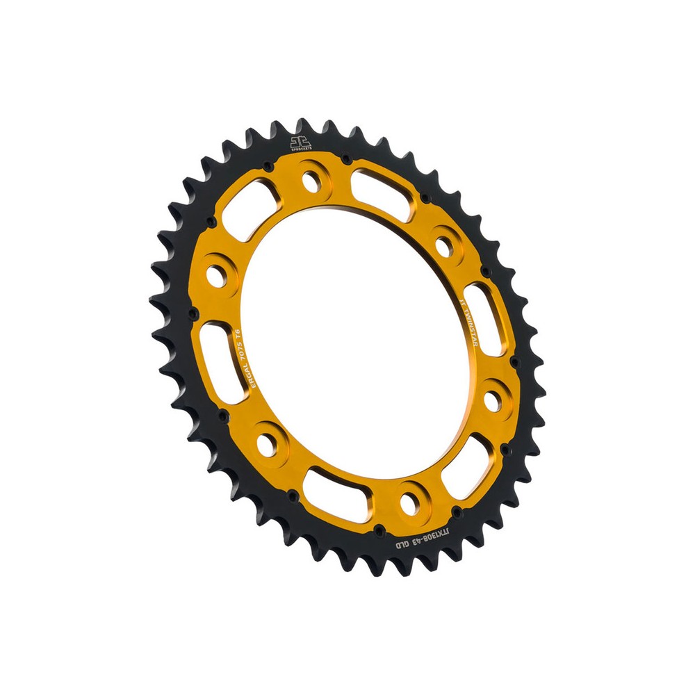 Rear Sprocket JTX1308.42GLD for HONDA CBR 600 09-10 and other model Crowns JT