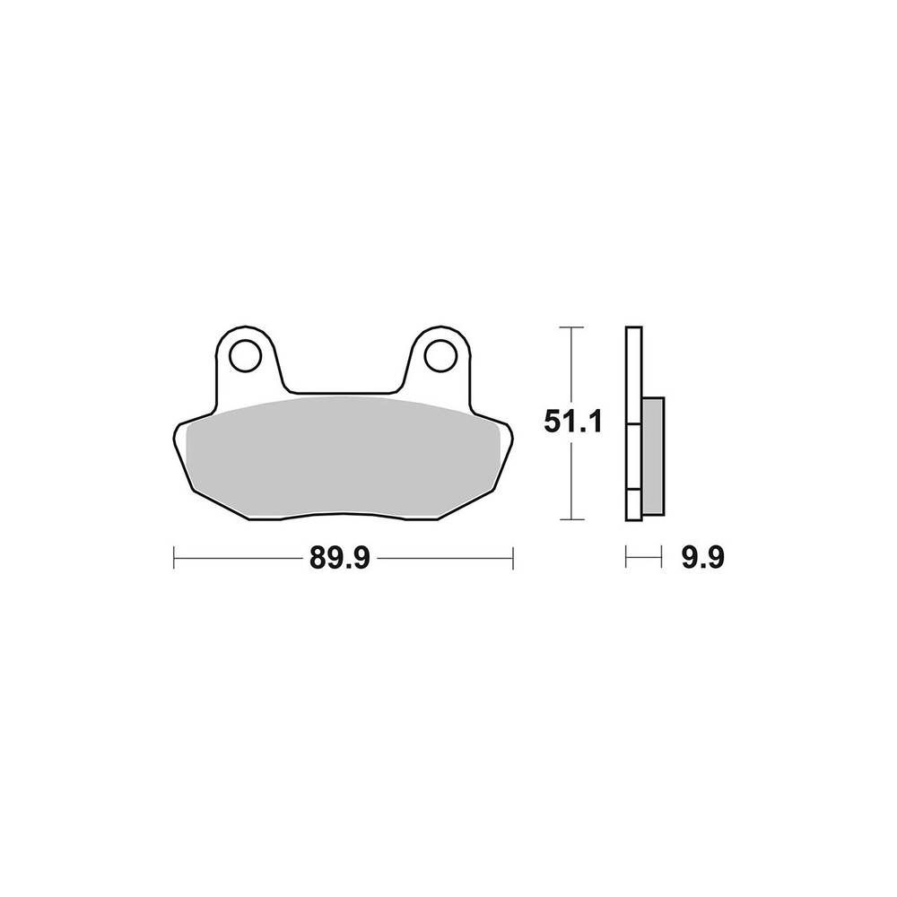 Pastiglie Brembo GENUINE07HO1609 Pastiglie Freno Brembo