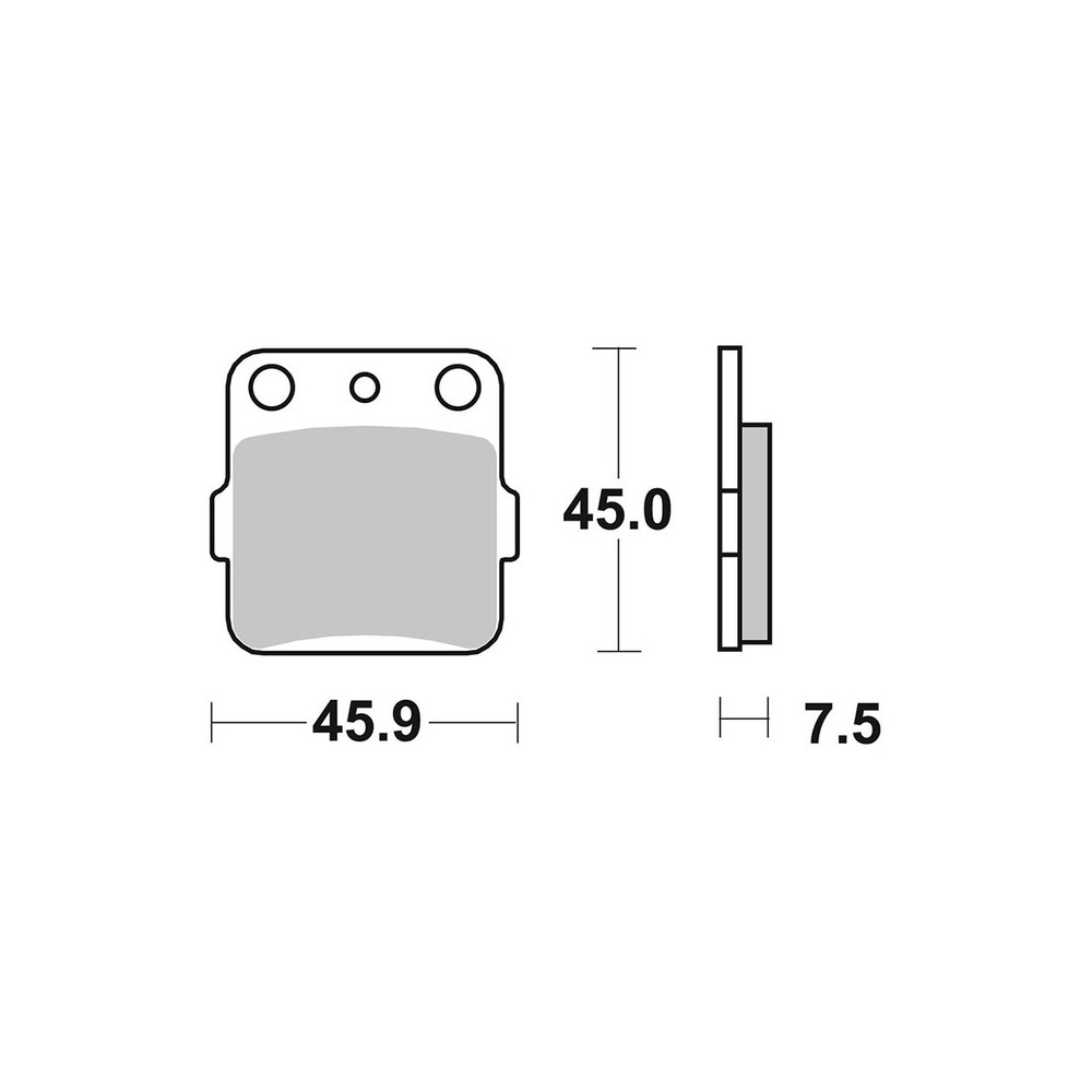 Brake Pads Brembo SX07HO32SX - 07HO32SX