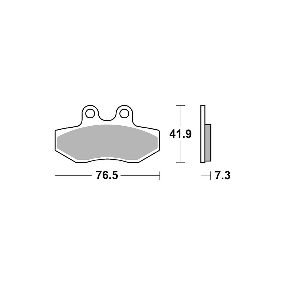 Pastiglie Brembo CC07089CC - 07089