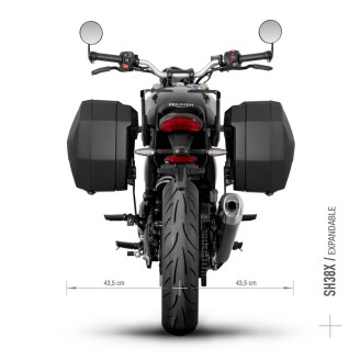 3P System Side Case Triumphspeed 400 for TRIUMPH SPEED 400 25- Top Case and Bag Mounts SHAD