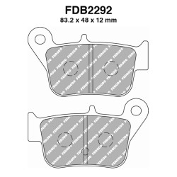 Ferodo Brake Pads FDB2292EF for SYM Maxsym i 600 14-14 Maxsym i 400 11-11 Brakes Ferodo