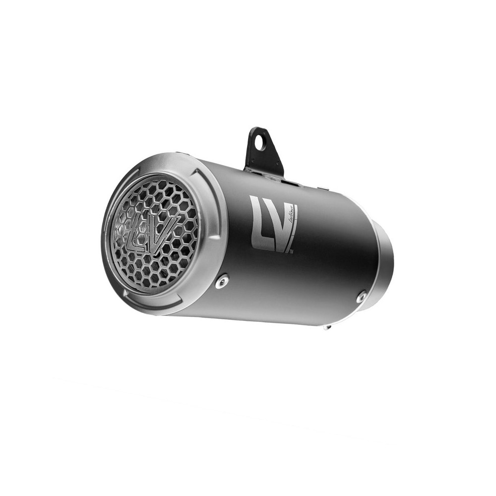 Slip-On Lv Corsa S Blackkawasaki ZNinja 400 18-23 for KAWASAKI ZNinja 400 18-23 and other model LV Corsa S LEOVINCE