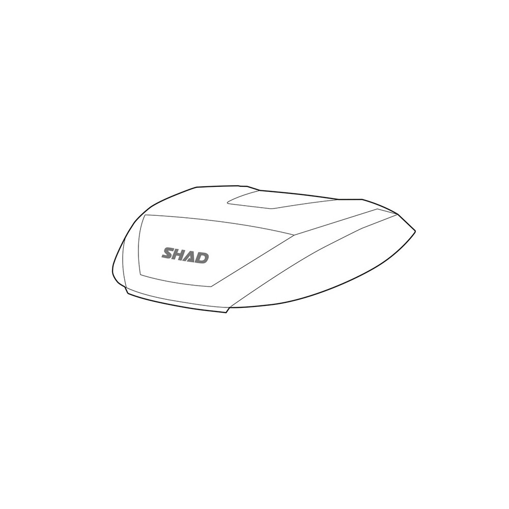 Cover Bauletto SH59X Argentoalluminio Borse e Bauletti SHAD