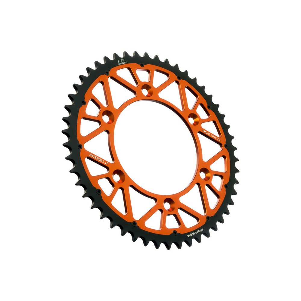 Corona Twinstar Jtx 897.50ORANGE per KTM EXC 500 12-16 e altri modelli Corone JT